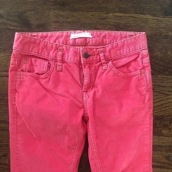 Free People Hot Pink Corduroy Stretch Skinny Pants - Picture 12 of 16